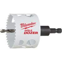 Hole Dozer Hole Saw with Arbor, 2-1/2", 1-5/8" Depth of Cut, Bi-Metal Toolneeds Inc.