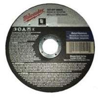 Meules &agrave; tronçonner renforc&eacute;es, 5" x 0,045", Arbre de 7/8", Type 1, Oxyde d'aluminium, 13580 Tr/min Toolneeds Inc.