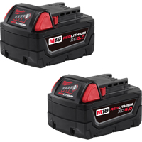 Ensemble de blocs-piles M18 Redlithium, Lithium-ion, 18 V, 5,0 A Toolneeds Inc.