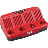 M12 Four Bay Sequential Charger, 12 V, Lithium-Ion Toolneeds Inc.