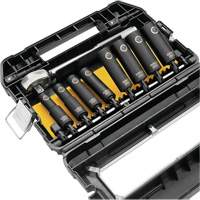 Ready Socket Set, 10 Pcs, Impact, 1/2" Drive Size Toolneeds Inc.