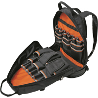 Tradesman Pro Electrician's Backpack Organizer, 14" L x 7" W, Black, Ballistic Toolneeds Inc.