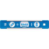 True Blue&reg; Torpedo Level, 9" L, Aluminum, 3 Vials, Magnetic Toolneeds Inc.
