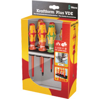 160 i / 168 i /6 VDE Insulated Screwdriver Set, 1000 V, 6 Pcs Toolneeds Inc.