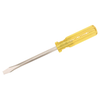 Tournevis fendu, 1/4", 6-3/4" lo, Prise Plastique Toolneeds Inc.