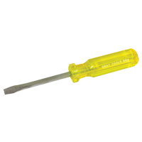 Tournevis fendu, 1/4", 8-1/4" lo, Prise Plastique Toolneeds Inc.