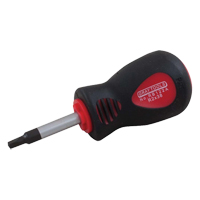 Square Recess Screwdriver, #0 Tip, Round, 4" L, Cushion Grip Handle Toolneeds Inc.