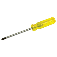 Phillips Screwdriver, #3, 10" L, Plastic Handle Toolneeds Inc.