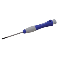 Phillips Screwdriver, #0, 6-1/2" L, Plastic Handle Toolneeds Inc.