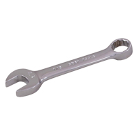 Stubby Combination Wrench, 12 Point, 1/4", Chrome Finish Toolneeds Inc.