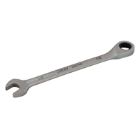 Combination Fixed Head Ratcheting Wrench, 12 Point, 5/16", Stainless Steel Finish Toolneeds Inc.
