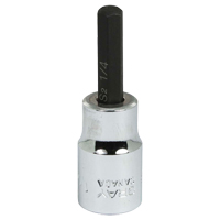 Bit Socket, 1/4" x 2-3/10" L, 3/8" Drive Toolneeds Inc.