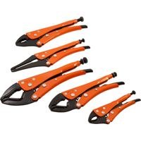 Locking Plier Set, 5 Pieces Toolneeds Inc.