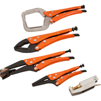 Welding Locking Plier Set, 5 Pieces Toolneeds Inc.