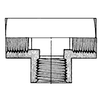 Raccord En T&eacute; Femelle, Laiton, 1/8" Toolneeds Inc.
