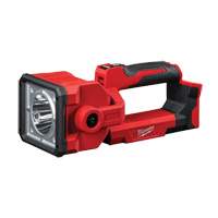 M18 Search Light, LED, 1250 Lumens, 7 Hrs. Run Time, Rechargeable Battery, Plastic Toolneeds Inc.