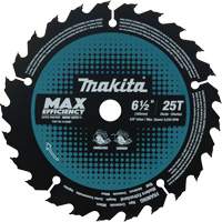 Max-Efficiency Circular Saw Blade, 6-1/2", 25 Teeth, Laminate/Wood Use Toolneeds Inc.