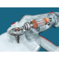 Grande meule angulaire &agrave; haute performance, 9", 120 V, 15 A, 6500 Tr/min Toolneeds Inc.