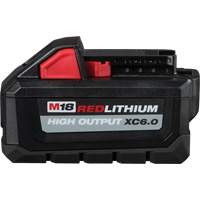 M18 Redlithium High Output 6.0 Battery Pack, Lithium-Ion, 18 V, 6.0 Ah Toolneeds Inc.