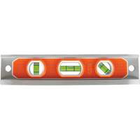 Torpedo Level, 9" L, Aluminum, 3 Vials, Magnetic Toolneeds Inc.