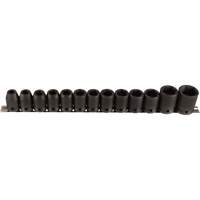 Jeu de douilles, 13 Mcx, Chocs, Prise de 1/2" Toolneeds Inc.