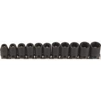 Jeu de douilles magn&eacute;tiques, 11 Mcx, Chocs, Prise de 3/8" Toolneeds Inc.