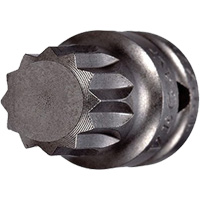 Embout &agrave; ins&eacute;rer, Triple carr&eacute;, 5 x 3/4" lo, Prise 1/4" Toolneeds Inc.