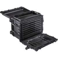 Gen 2 Mobile Tool Chest, 24" W, 6 Drawers, Black Toolneeds Inc.