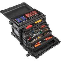 Gen 2 Mobile Tool Chest, 24" W, 6 Drawers, Black Toolneeds Inc.