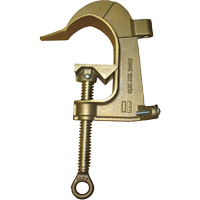 Pince de mise &agrave; la terre &agrave; t&ecirc;te en C en bronze, Capacit&eacute; de 2-7/8" (73 mm) Toolneeds Inc.