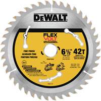 Lame TrackSaw FlexVolt, 6-1/2", 42 dents, Pour Bois Toolneeds Inc.