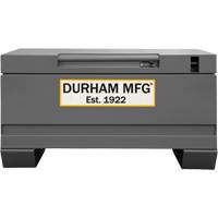 Boîte de rangement pour le chantier, 32" x 19" x 17-13/16", Acier, Gris Toolneeds Inc.