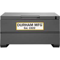 Boîte de rangement pour le chantier, 48" x 24" x 27-13/16", Acier, Gris Toolneeds Inc.