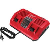 M18 Dual Bay Simultaneous Rapid Charger, 18 V, Lithium-Ion Toolneeds Inc.