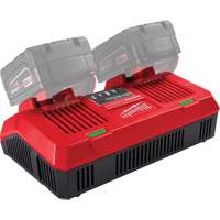 M18 Dual Bay Simultaneous Rapid Charger, 18 V, Lithium-Ion Toolneeds Inc.