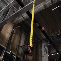 Magnetic Double-Hook Tape Measure, 25', Imperial Graduations Toolneeds Inc.