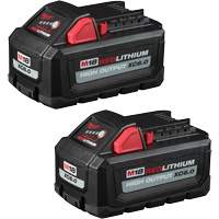Redlithium High Output XC6.0 Battery Packs, Lithium-Ion, 18 V, 6 Ah Toolneeds Inc.