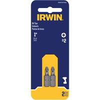 Insert Bits, Phillips, #2, 1/4" Drive Toolneeds Inc.