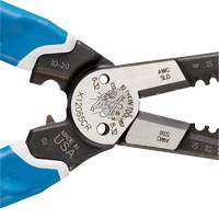 Klein-Kurve&reg; Heavy-Duty Wire Stripper, Cutter & Crimper Multi-Tool, 8-1/4" L, 8 - 20 AWG Toolneeds Inc.