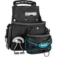 TH3 Roofer & General-Purpose Pouch, Multiple Tool Holder, Leather/Polyester/Polypropylene, 2 Pockets Toolneeds Inc.