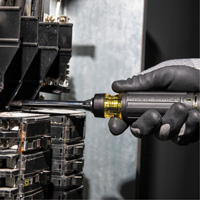15-in-1 Multi-Bit Ratcheting Screwdriver, 8-3/4" L, Cushion Grip Handle Toolneeds Inc.