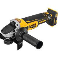 Petite meuleuse angulaire Max XR avec interrupteur &agrave; glissi&egrave;re et dispositif antirecul (outil seulement), Roue de 4-1/2", 20 V Toolneeds Inc.