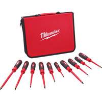Insulated Screwdriver Set with EVA Foam Case, 10 Pcs. Toolneeds Inc.