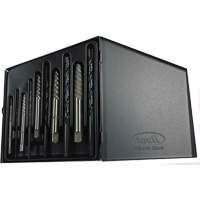 Drillco&reg; Screw Extractor Set with Drills, Carbide, 10 Pieces Toolneeds Inc.