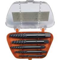 Drillco&reg; Screw Extractor Set with Drills, Carbide, 5 Pieces Toolneeds Inc.