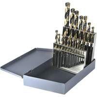 Drillco&reg; Metric Jobber Length Drill Bit Set, 19 Pieces, High Speed Steel Toolneeds Inc.