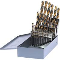 Drillco&reg; Metric Jobber Length Drill Bit Set, 25 Pieces, High Speed Steel Toolneeds Inc.