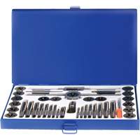 Drillco&reg; Fractional Tap & Die Set, 40 Pieces Toolneeds Inc.