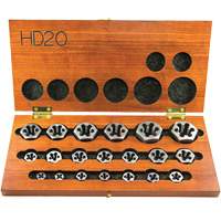 Drillco&reg; Hex Threading Die Set, 20 Pieces Toolneeds Inc.
