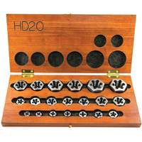 Drillco&reg; Hex Threading Die Set, 20 Pieces Toolneeds Inc.